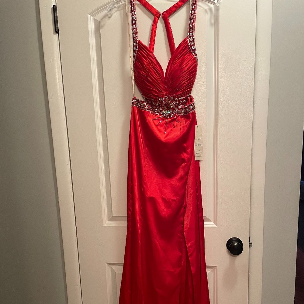 Gorgeous Sparkly Red Formal Dress